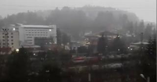 La munte s-a întors iarna. A nins abundent în Bucegi