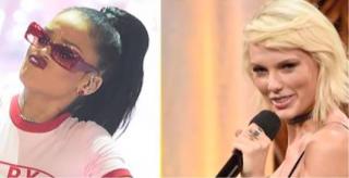 Rihanna versus Taylor Swift, război la cuţite între artiste