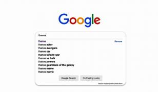Surpriza pregătită de Google pentru cei care caută 'Thanos'