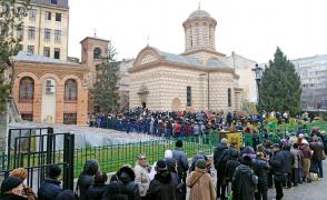 Slujba Învierii la cea mai veche biserică din București, Sfântul Anton