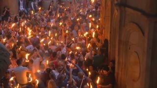 Lumina Sfântă de la Ierusalim a fost adusă și în România