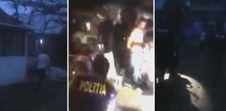 ”Topor, atenție!” Video cu șoferul beat din Suceava care i-a atacat pe polițiști, de Paște