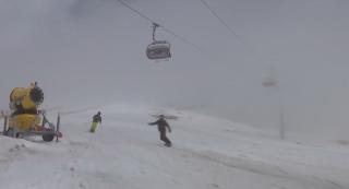 Paște petrecut pe schiuri, la Cota 2000