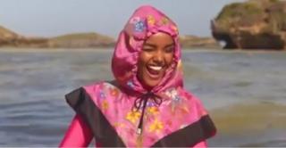 O musulmancă, apariţie spectaculoasă pe coperta unei reviste de sport