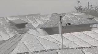 Județul Prahova, măturat de grindină, timp de zeci de minute