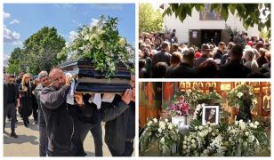 Sute de oameni în lacrimi la înmormântarea lui Răzvan Ciobanu. Imagini copleşitoare