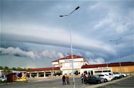 Fenomen meteo extrem la Mangalia (Video)