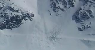 Risc de avalanșe în munții Făgăraș