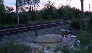 Tânăr lovit de tren în Voluntari, în timp ce vorbea la telefon