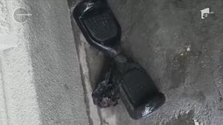”A explodat cu flăcări până la streașina casei”. Declarațiile tatălui copilului căruia i-a explodat un hoverboard
