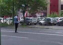 Scenă incredibilă la Braşov, după ce o femeie a rămas fără picioare, traversând prin loc nepermis (Video)