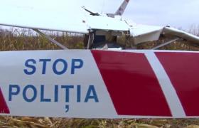 Avion de mici dimensiuni, prăbușit în Buzău, în zona Nehoiu