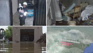 Puternice inundații în 4 județe. Avertismente meteo de furtuni pentru vineri