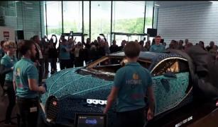 Bugatti Chiron, compus integral din piese Lego Technic