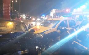 Accident grav în în Mediaş. Un șofer a murit după ce a intrat pe contrasens