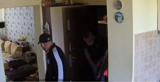 Hoţi speriaţi de camerele de supraveghere, în Baia Mare (Video)