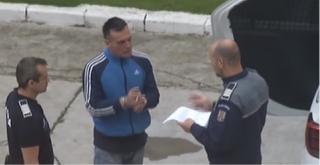 Italian prins după ce a încercat să jefuiască o bancă din Cluj