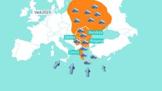 Sezon de furtuni în vara lui 2019 în România, anunță meteorologii