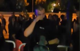 Polițist român din Germania, emoționat până la lacrimi în ziua votului