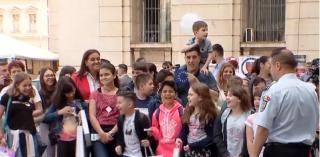 Mii de copii, petrecere de ziua lor la Ministerul de Interne