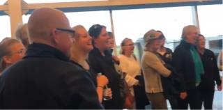 Pelerini din Danemarca, în România pentru vizita Papei