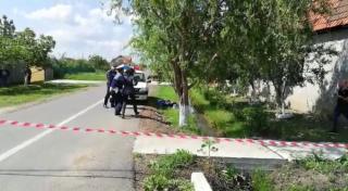 Reacție sfâșietoare a soției polițistului împușcat în gât, la Recaș