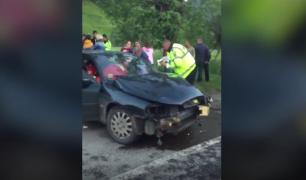 Accident în Maramureș. Cinci fete au ajuns la spital, una este în stare gravă