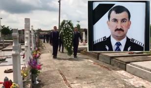 Poliţistul Cristian Amariei, ucis în misiune, condus pe ultimul drum de Ziua Eroilor