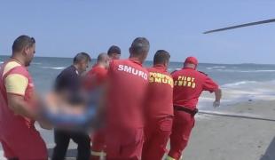 Bărbatul care s-a înecat în Mamaia a fost readus la viață de salvatori