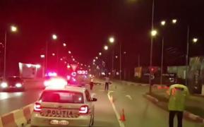 Polițistă accidentată de un motociclist băut, în Mamaia Nord (Video)