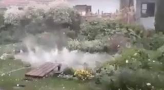 O furtună însoţită de ploi cu grindină a provocat haos în Germania (Video)