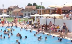 Ștrand din Lugoj, deschis după șase ani de lucrări