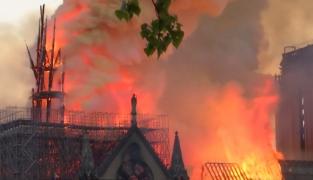 Prima liturghie la catedrala Notre Dame din Paris, după incendiul devastator