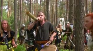 Bătălie cu orci, elfi și pitici, într-o pădure din Cehia