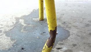 Taximetrist din Brăila, în stare gravă la spital după ce a fost spulberat pe trotuar de o maşină scăpată de sub control