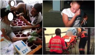 Fetiţă împuşcată de poliţişti în Maramureş. Mama, disperată, la spital: "Mi-o omorau" (video)