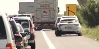 Carambol produs pe podul de la Cernavodă. Trafic restricționat (Video)