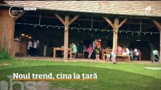 Din ce în mai mulţi români renunţă la prânzul din restaurante luxoase, pentru cel servit în curte (Video)