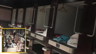 Elevii olimpici români abandonați pe aeroport la Tokyo au dormit în adăposturi de urgență