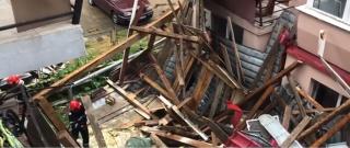 Vijeliile au făcut prăpăd în nordul ţării. Rafalele de vânt, 120 de kilometri pe oră (Video)