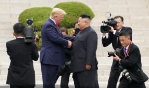 Donald Trump, primul președinte american în Coreea de Nord