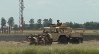 Spectacol militar la Baza Aeriană Boboc, din Buzău