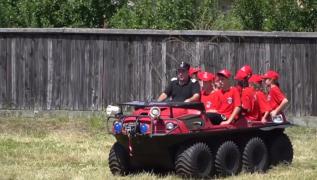 Tabără pentru copii organizată special de salvatorii de la ISU Botoşani