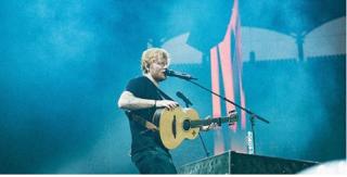 Imagini de la concertul lui Ed Sheeran de pe Arena Naţională din Bucureşti