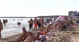 Distracția e în top pe litoral, înainte de furtună