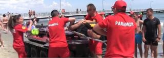 Salvamarii, lecţii de supravieţuire pentru turiştii de pe litoral