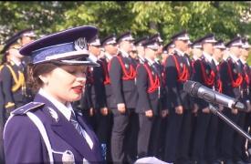 Clipe de emoţie pentru cei 500 de absolvenţi ai Academiei de Poliţie din Capitală