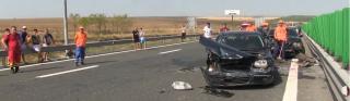 Indisciplina şoferilor şi infrastructura duc la producerea de accidente pe Autostrada Soarelui
