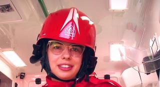 O tânără italiancă de 21 de ani salvează voluntar vieţile românilor la Galaţi