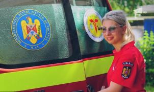 Valeria, tânăra care a ales România și salvează vieți, ca voluntar, la Galați